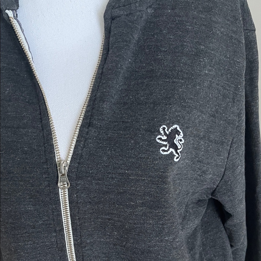 Express Black Zip Up Sweater for Men - Picture 7 of 9